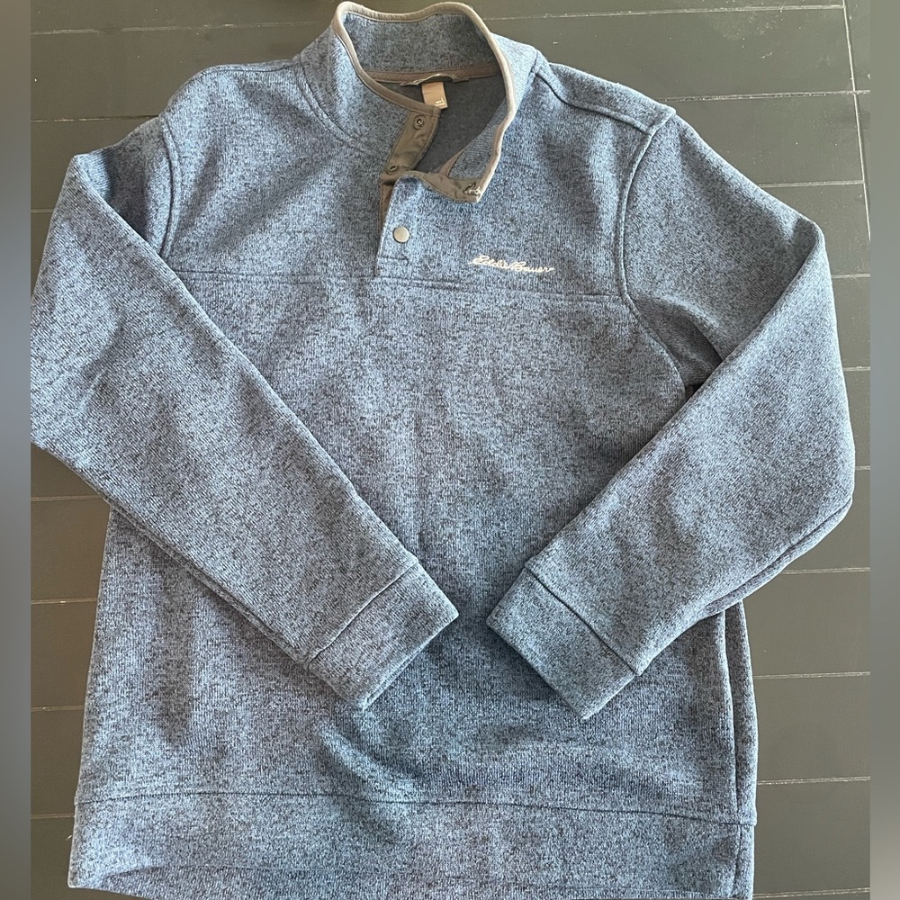 Eddie Bauer snap fleece